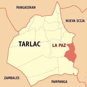 Municipality of La Paz, Province of Tarlac, Philippines .